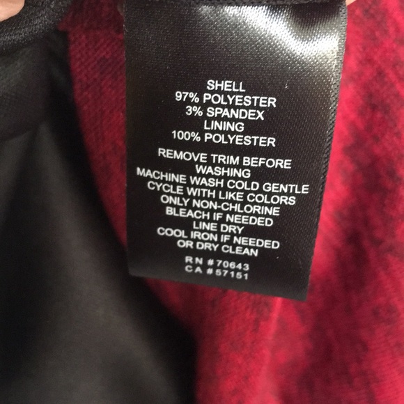 Jessica Howard Waterfall Front Fully Lined Brick Red Midi-Dress - Picture 10 of 10